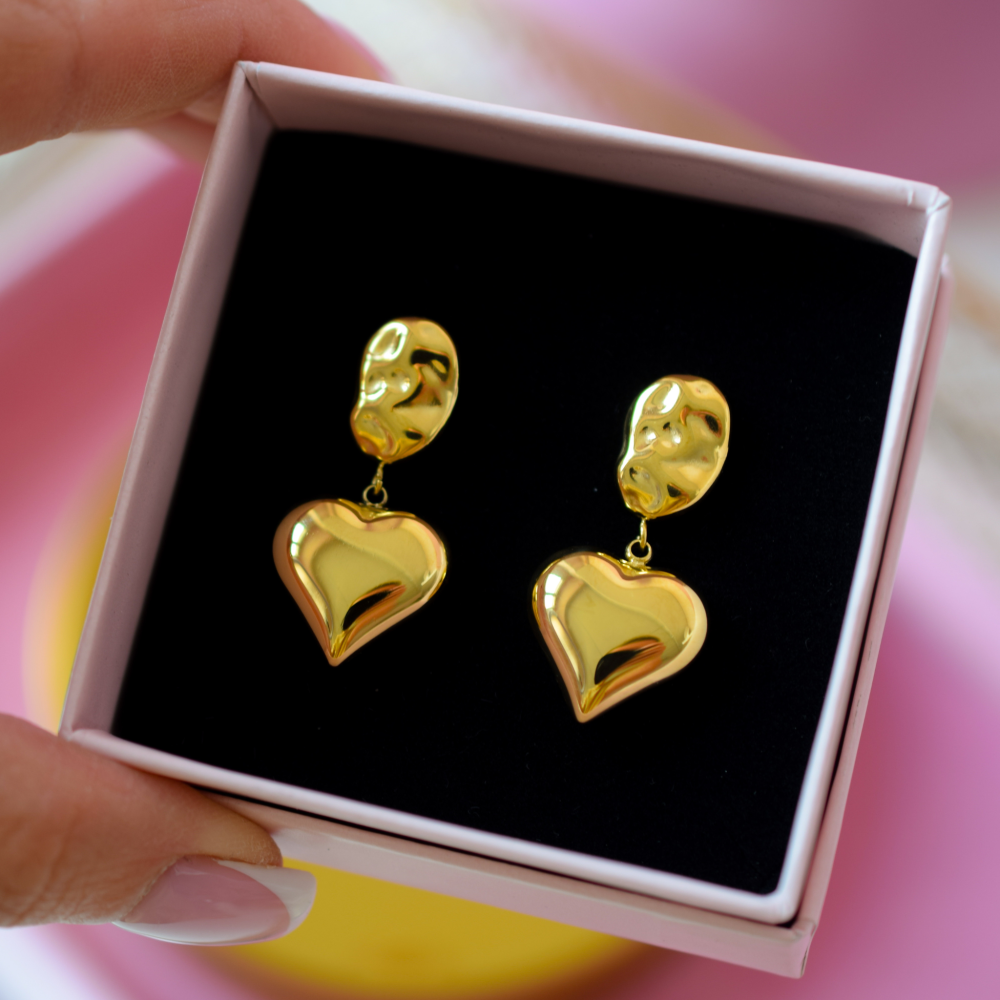 Kolczyki Vintage Love