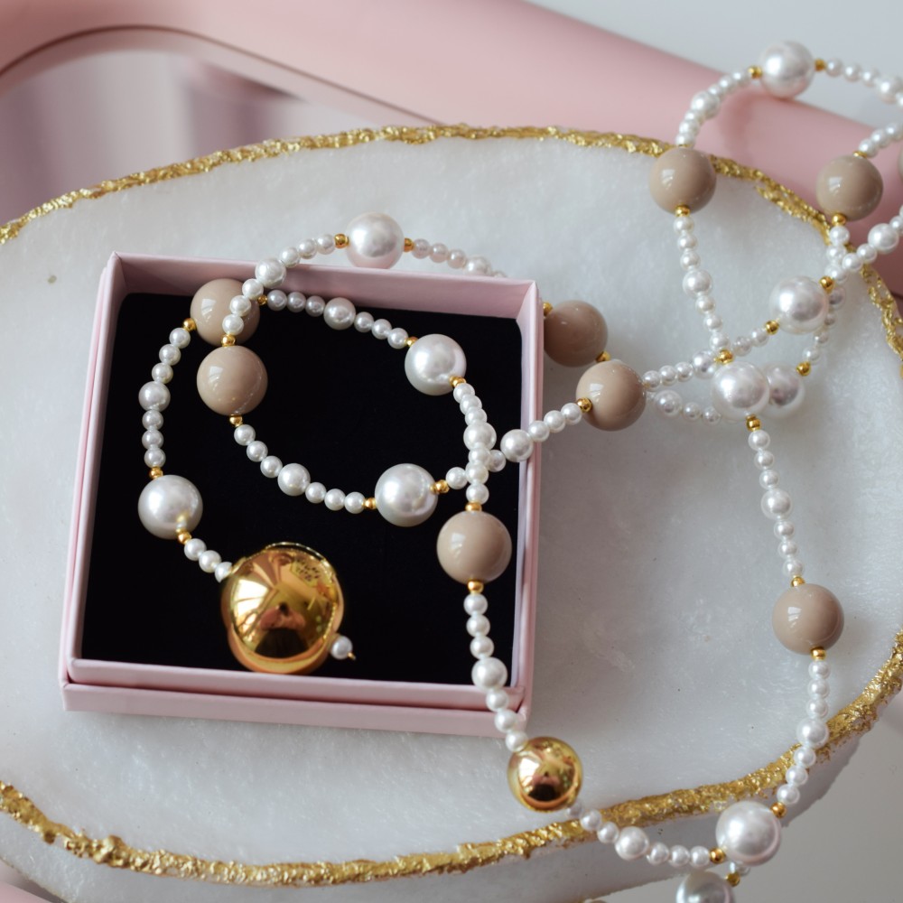 Naszyjnik Cappuccino Long