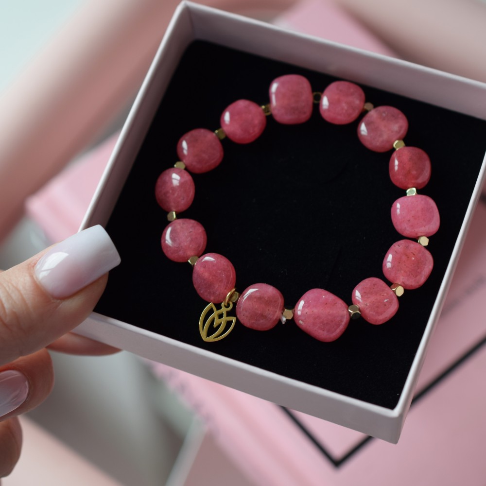 Bransoletka raspberry spring