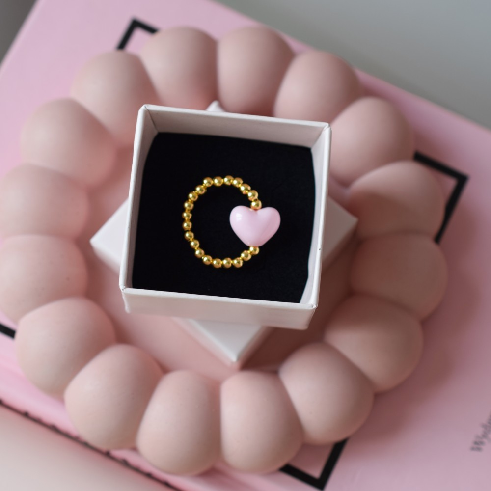 Pierścionek Pastel Light Pink 