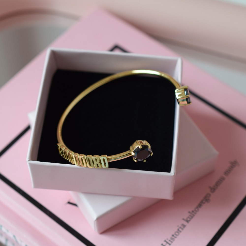Bransoletka ZIRCONS Black 